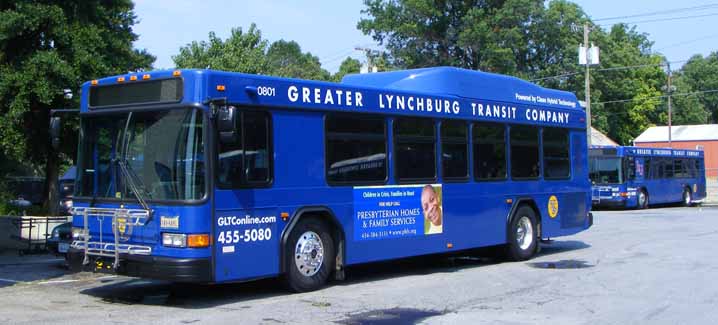 Greater Lynchburg Gillig Advantage HEV hybrid 0801